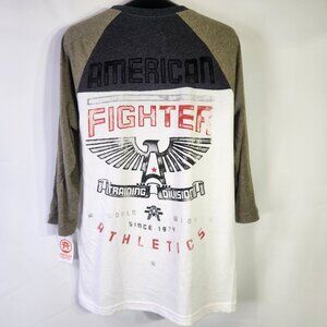 NWT American Fighter ¾ Sleeve Worldwide Athletics T-shirt – Size L